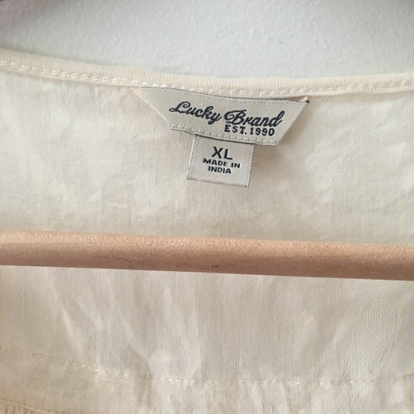 CHICO’S ombré baby pink and brown cardigan - Picture 7 of 8